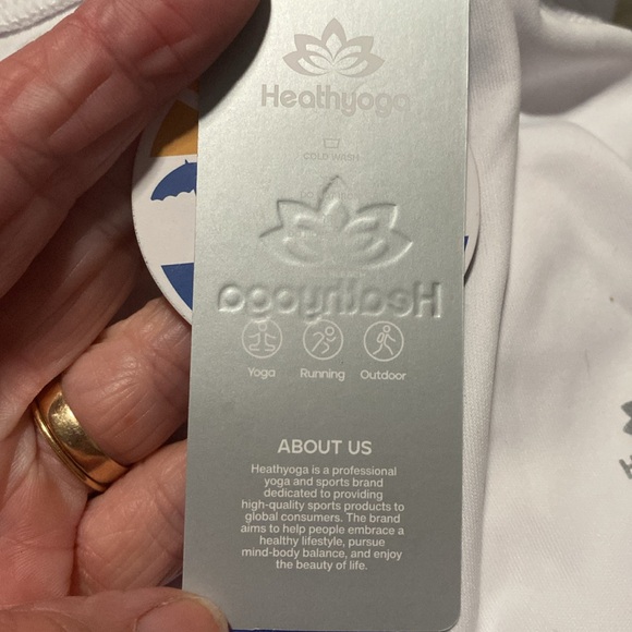 Heathyoga Rash Guard UPF 50+ Sun Protection Swim Shirt Size L - Picture 7 of 7